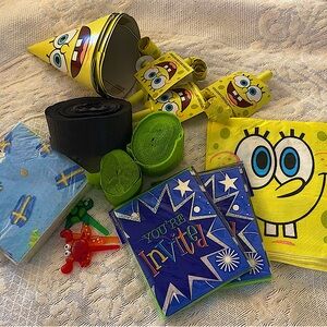 Vintage Spongbob party set